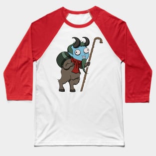 Krampus Baseball T-Shirt